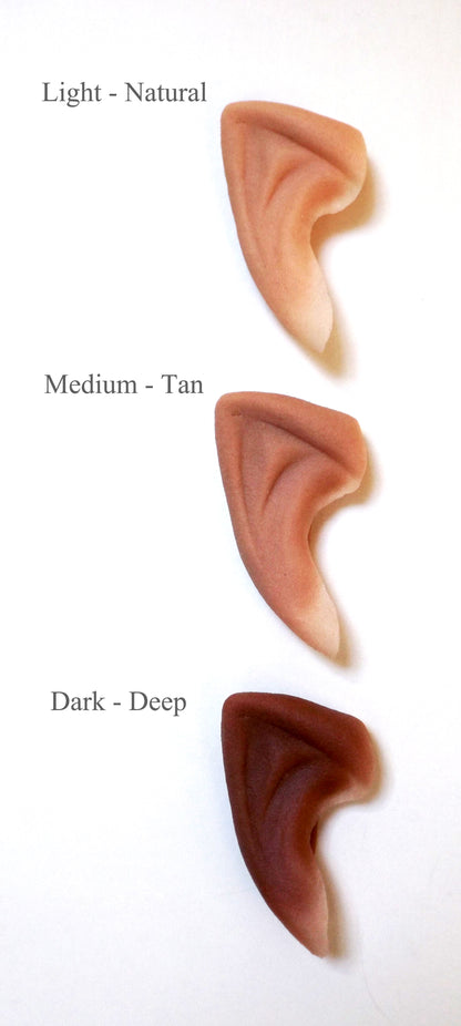 Subtle Short Silicone Elf Ears
